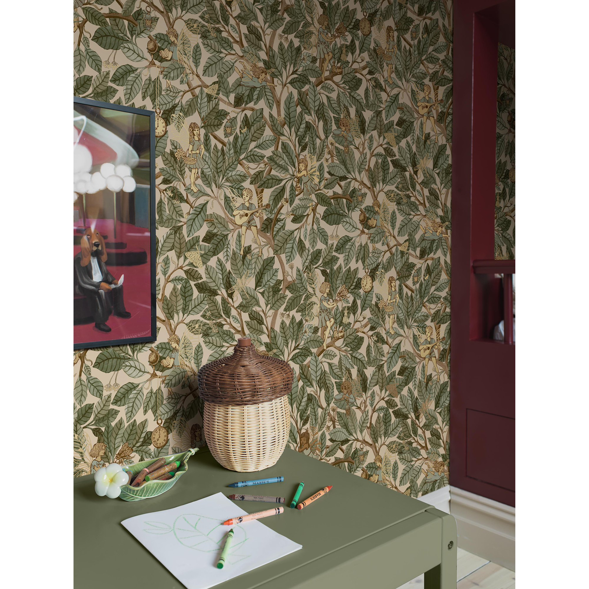 Tapet Boråstapeter Fairyland Fairies 8141