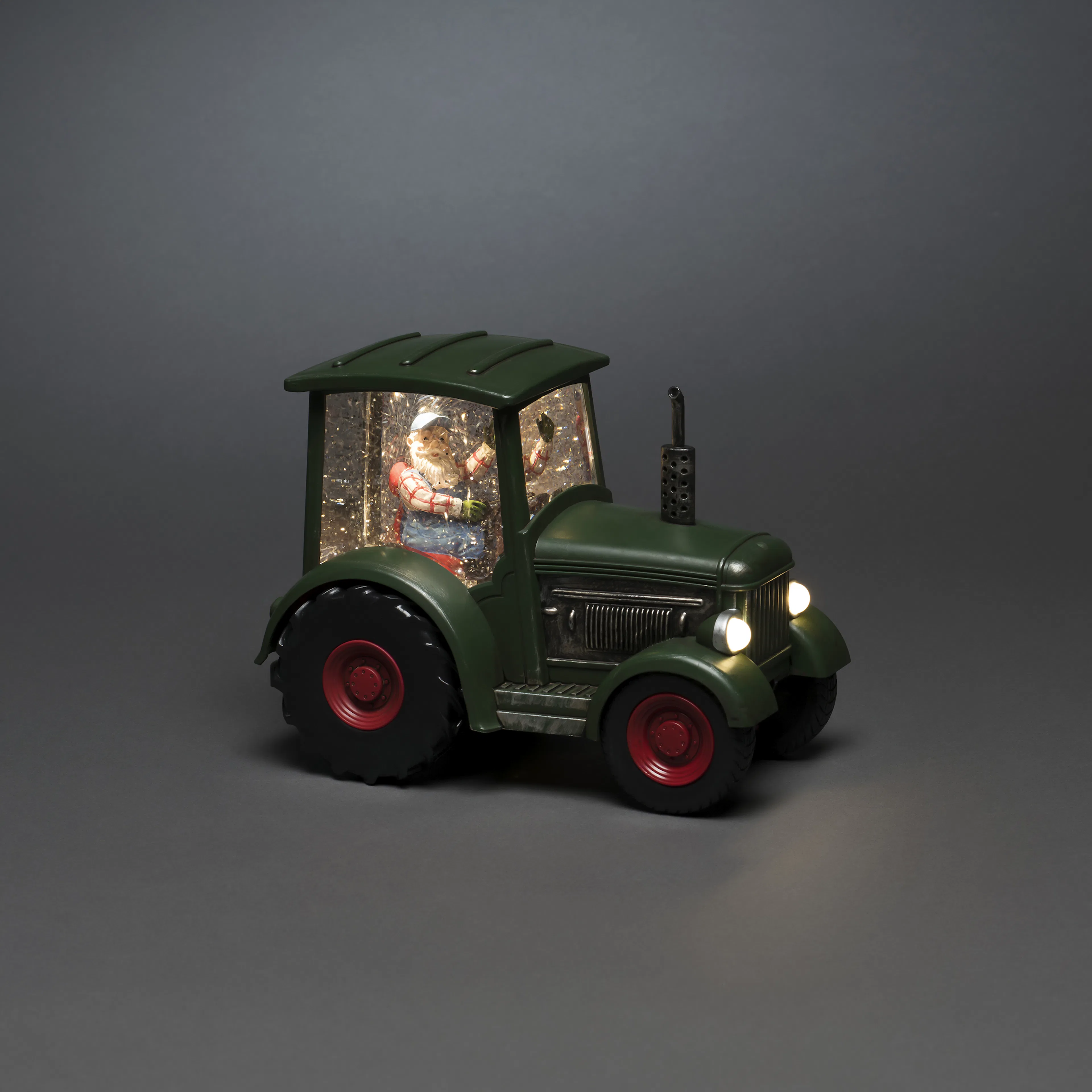 Juldekoration Gnosjö Konstsmide Traktor med Tomte