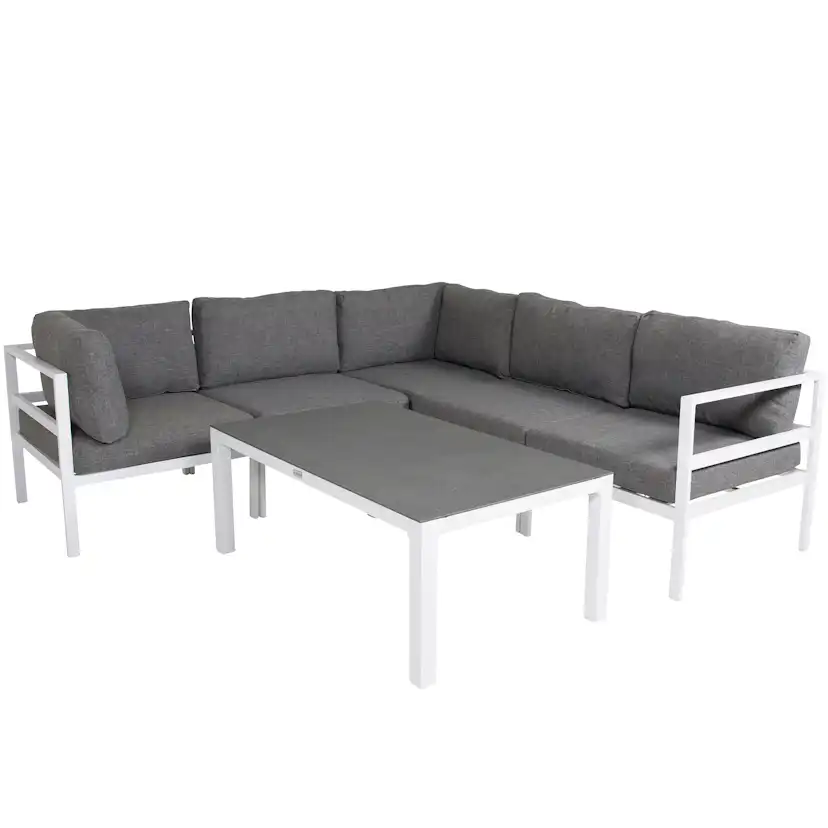 Loungegrupp Venture Home Copacabana med Belle Soffbord 2+3 Utomhus