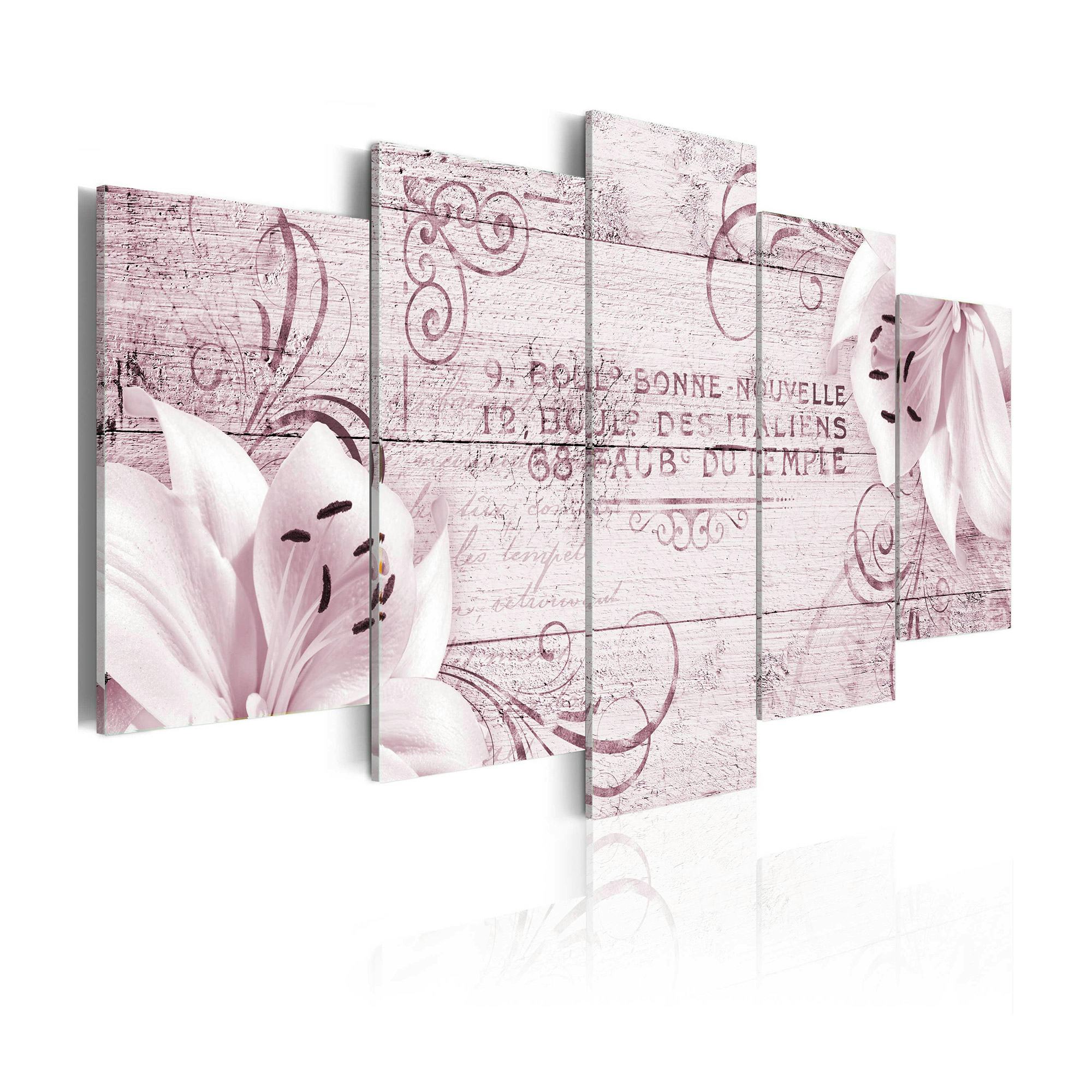 Tavla Arkiio Flushed Lilies