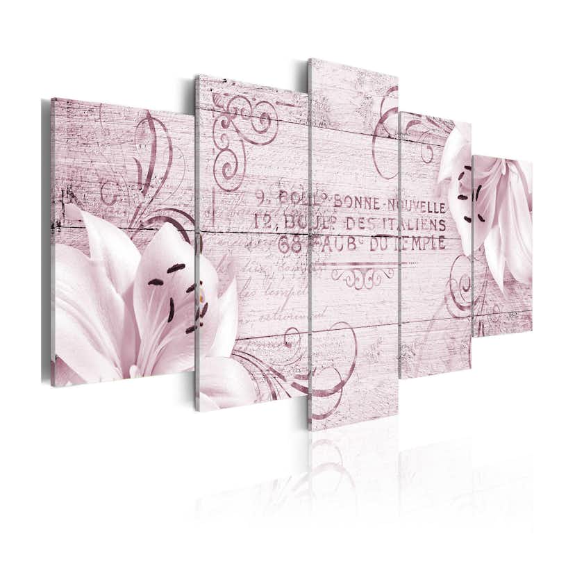 Tavla Arkiio Flushed Lilies