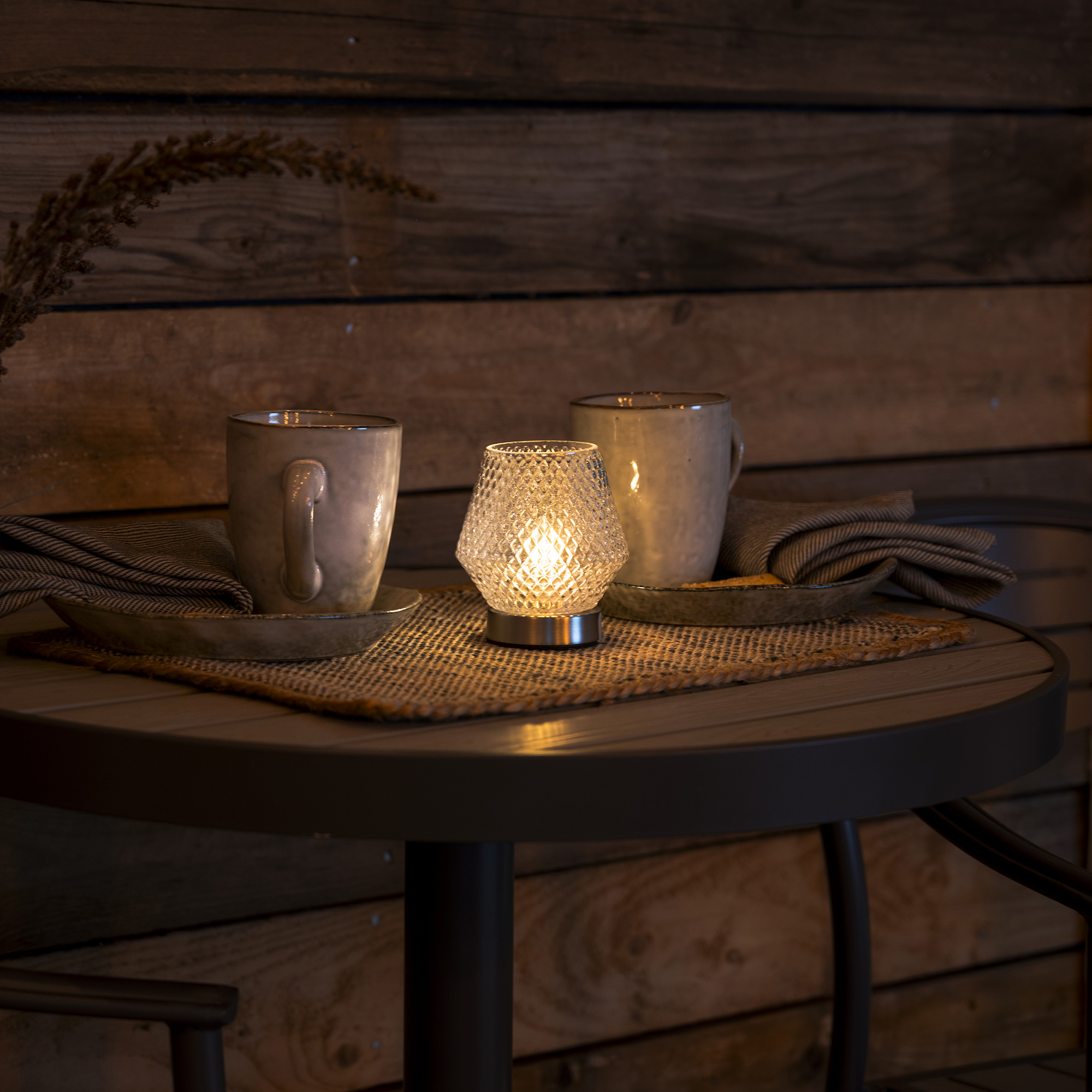 Ljuslykta Gnosjö Konstsmide 1804 LED