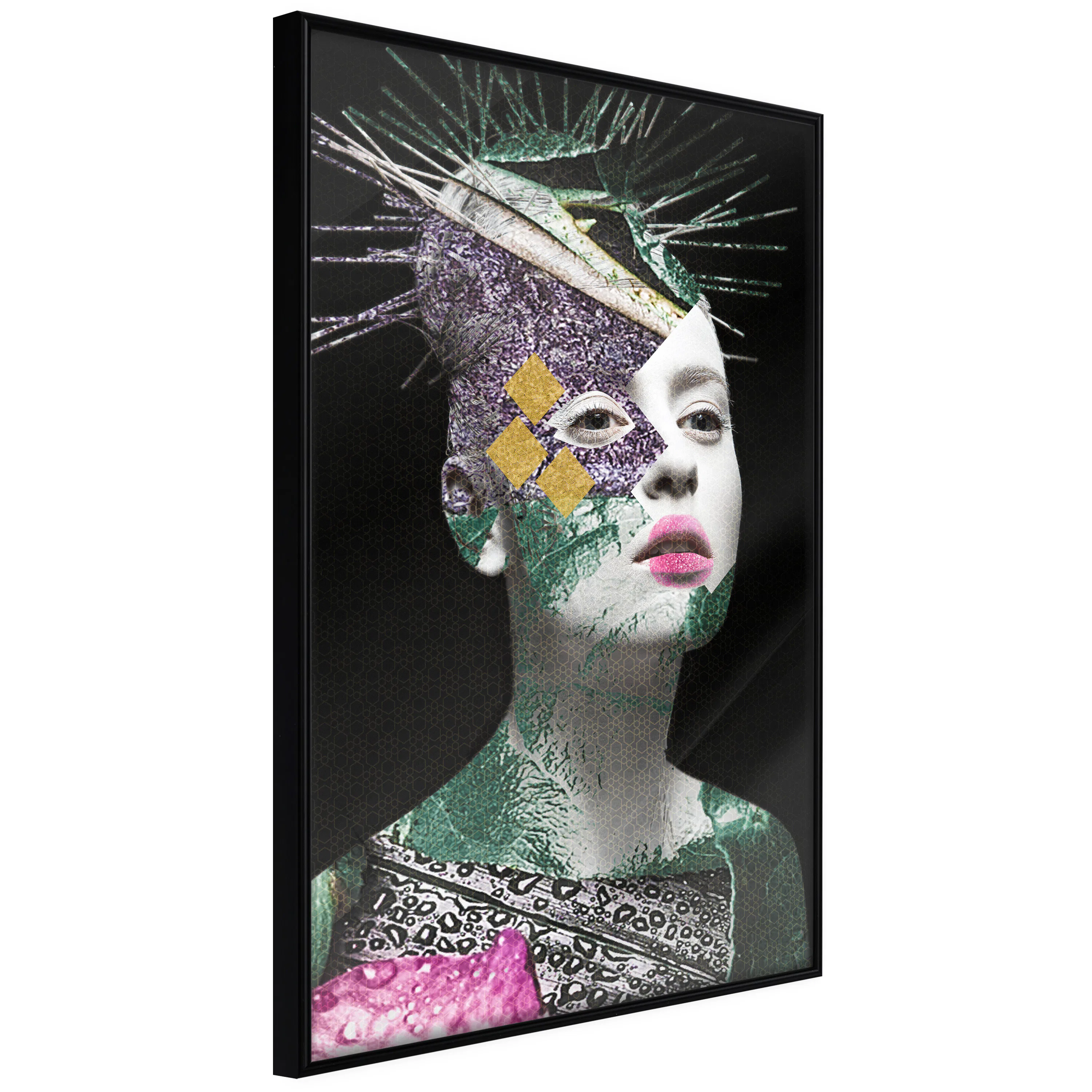 Poster Artgeist Affisch Colourful Portrait