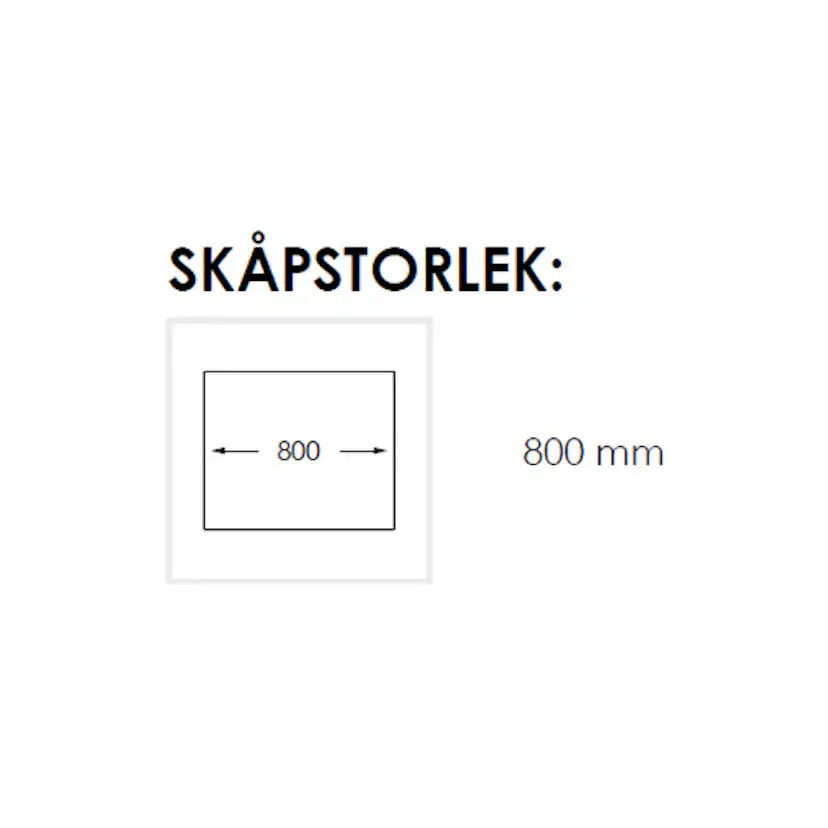 Diskho Nordic Tech Radius 80 K X Rostfri Dubbel med Korgventil & Vattenlås