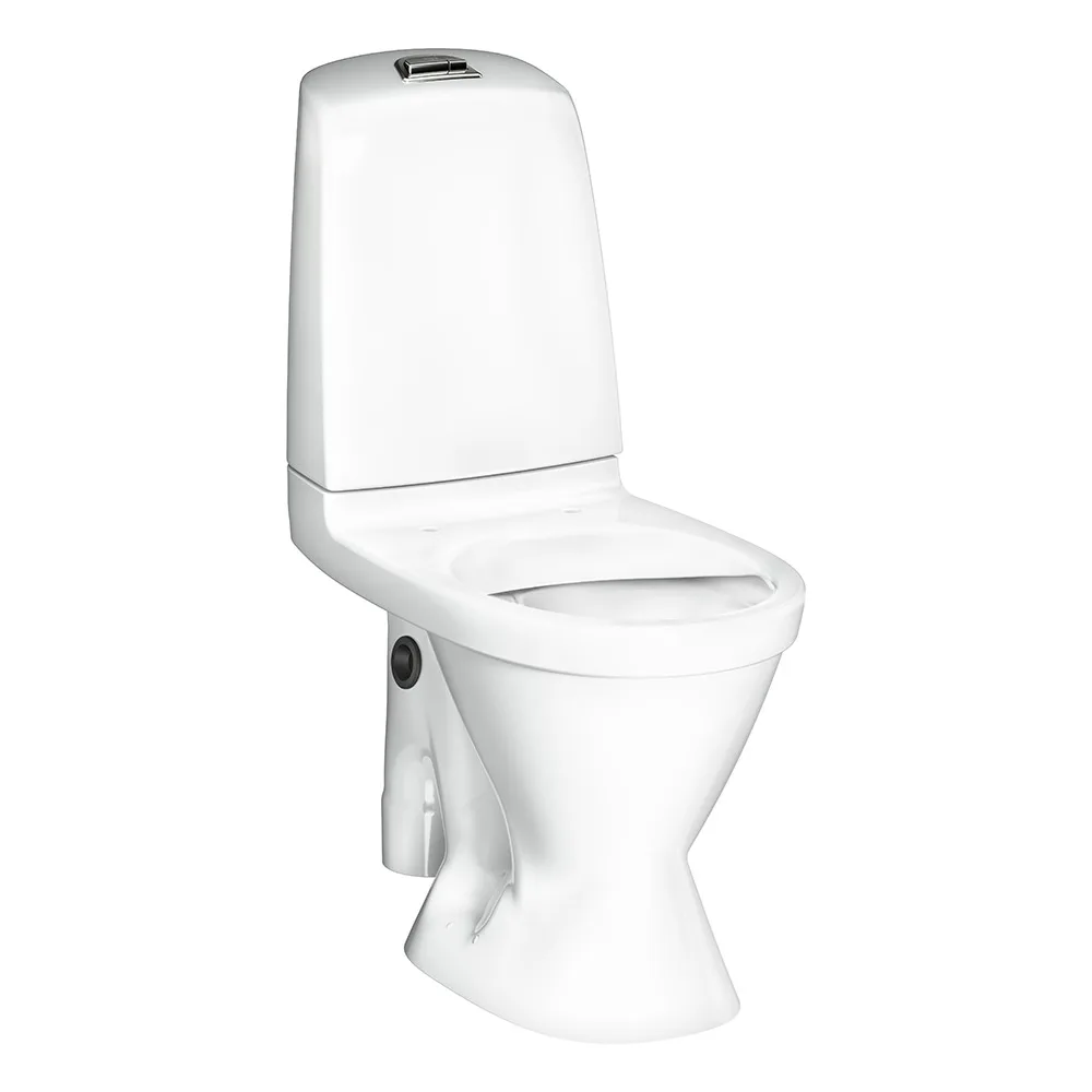 WC-STOL 1591 WC NAUTIC 4/2 HF WB CON L VIT Tvättanslutning Vänster
