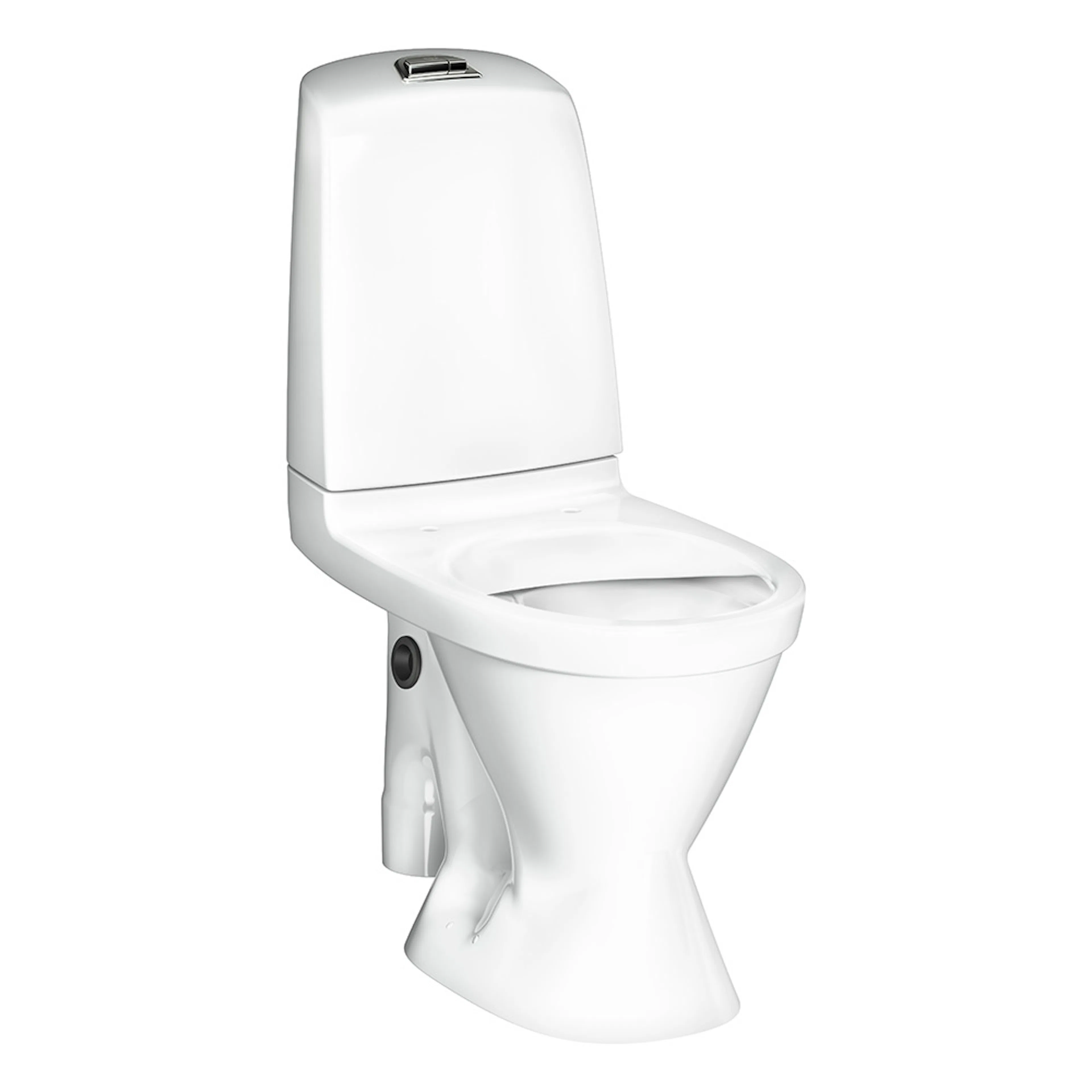 WC-STOL 1591 WC NAUTIC 4/2 HF WB CON L VIT Tvättanslutning Vänster