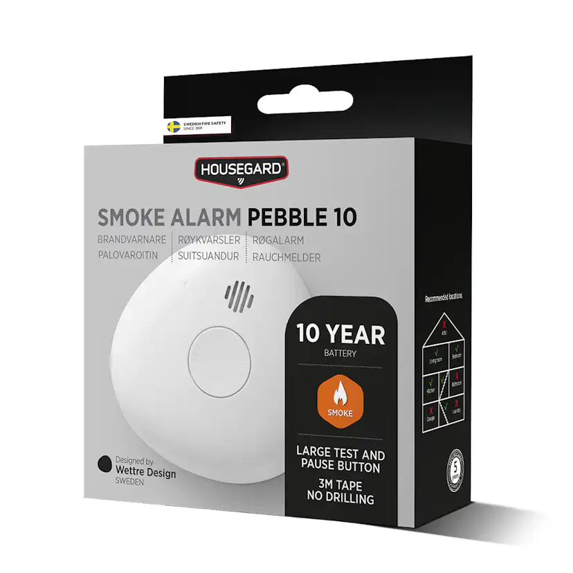 Brandvarnare Housegard Pebble 10