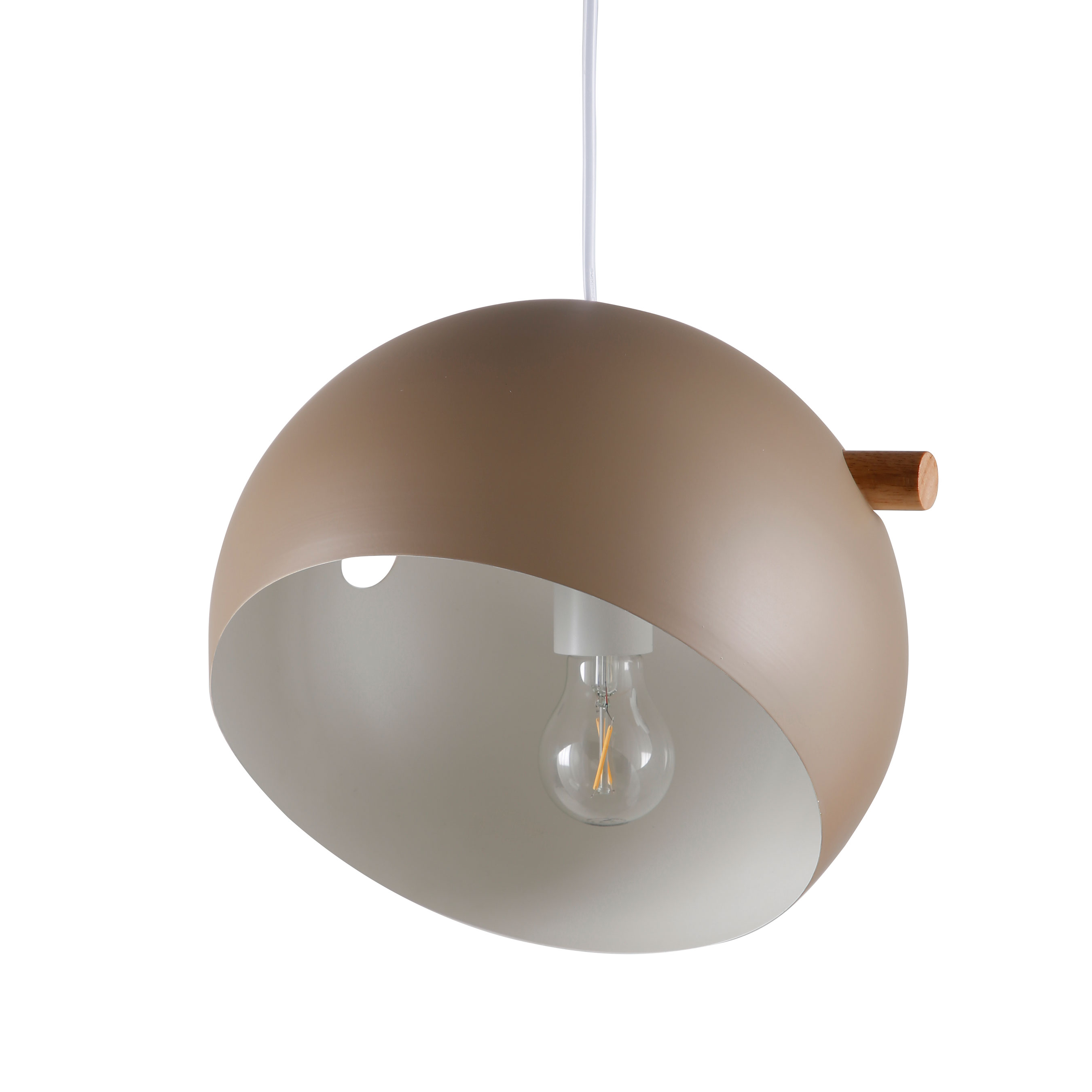 Taklampa Venture Home Todd Beige 1L