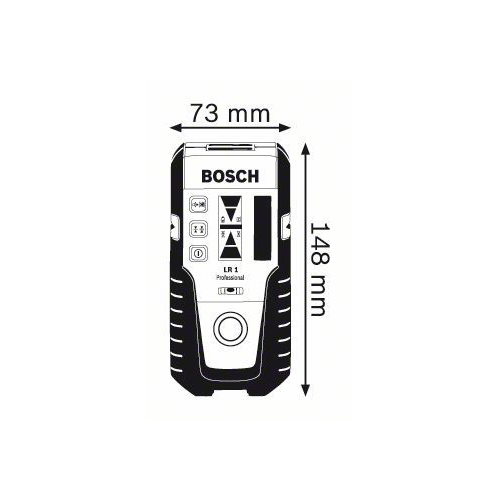 Lasermottagare Bosch LR1 för GRL 150 HV