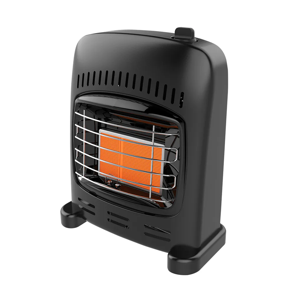 Gasolkamin Sunwind Miniflame Svart Portabel Gasolvärmare