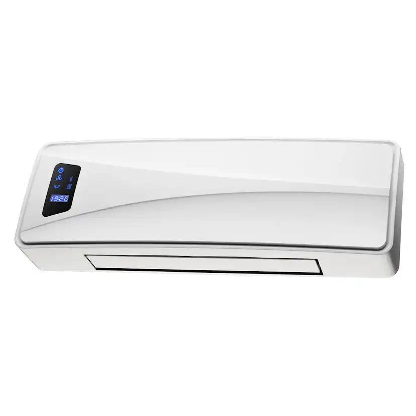 Värmefläkt DunWore Väggmonterad XP 2000W Med Timer & LED