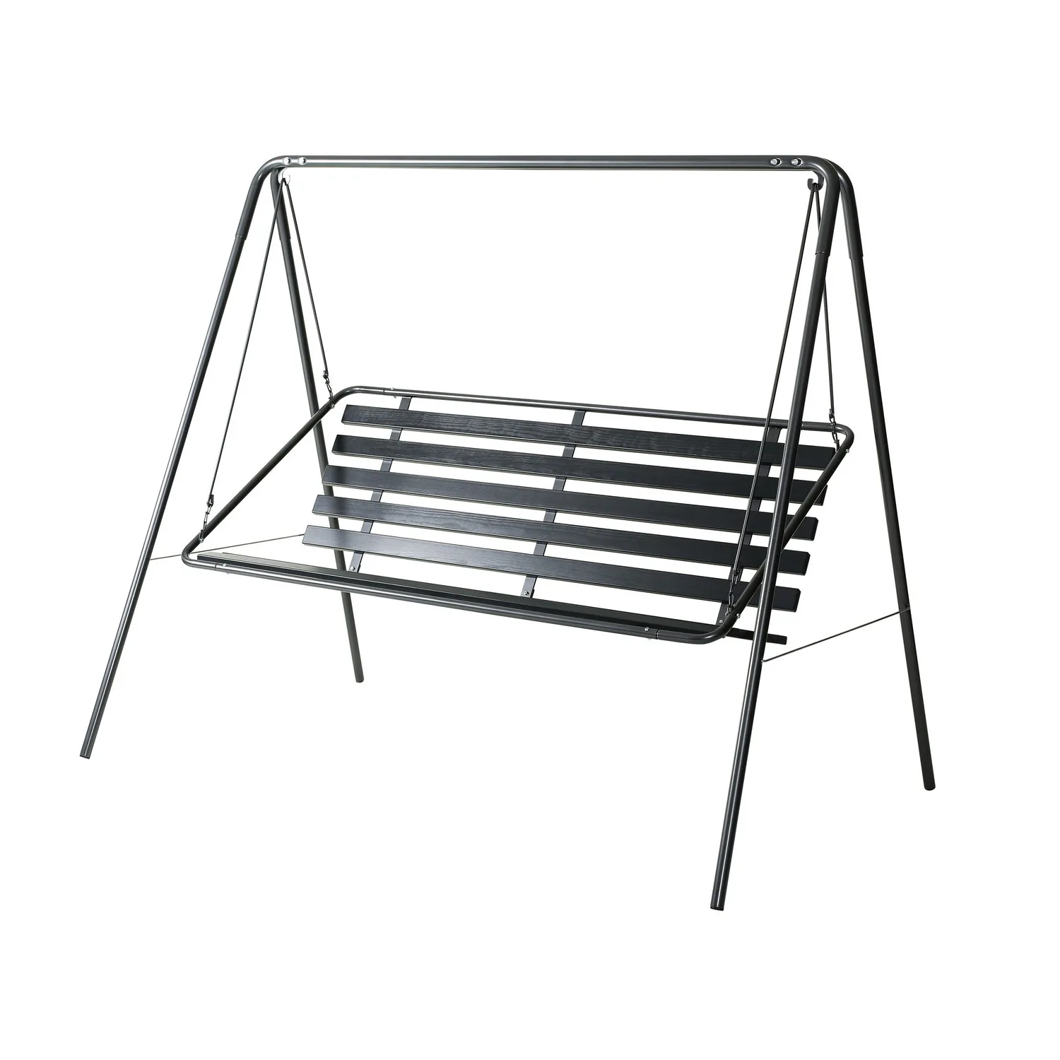 Retro 3-p hammock, grå stomme Grå/Svart