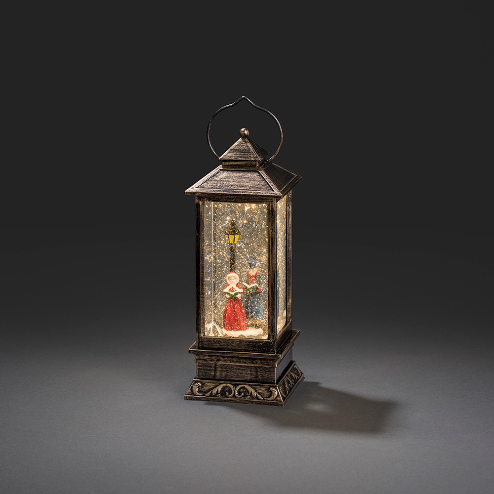 Juldekoration Lykta Gnosjö Konstsmide Vattenfylld Människor