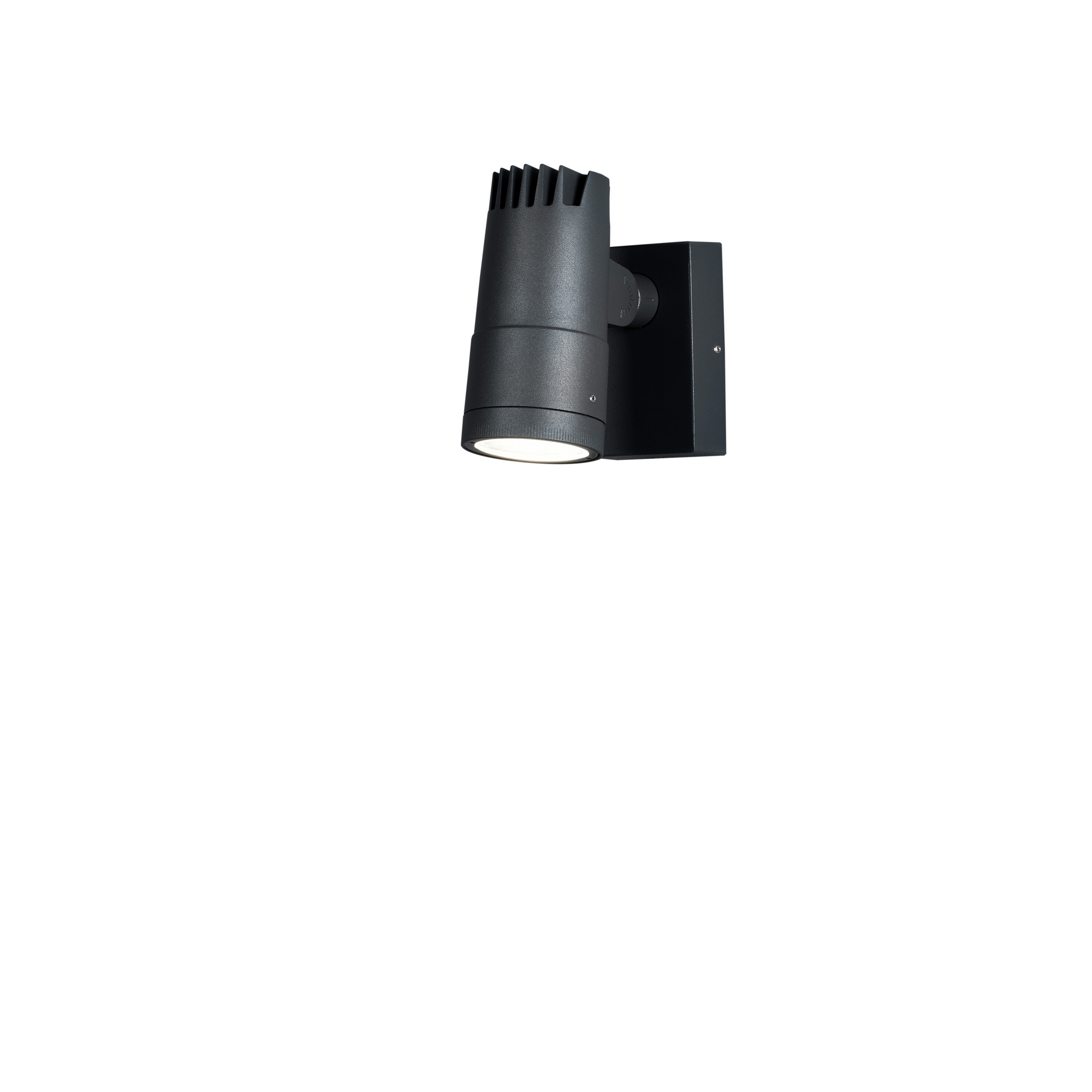 Vägglykta Gnosjö Konstsmide Adria High Power LED 9W Ställbar Ljusbild