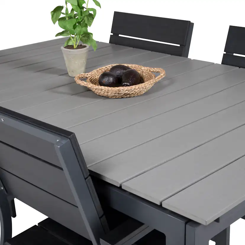 Matgrupp Venture Home Lova 160/240 med 4 Lova Stolar