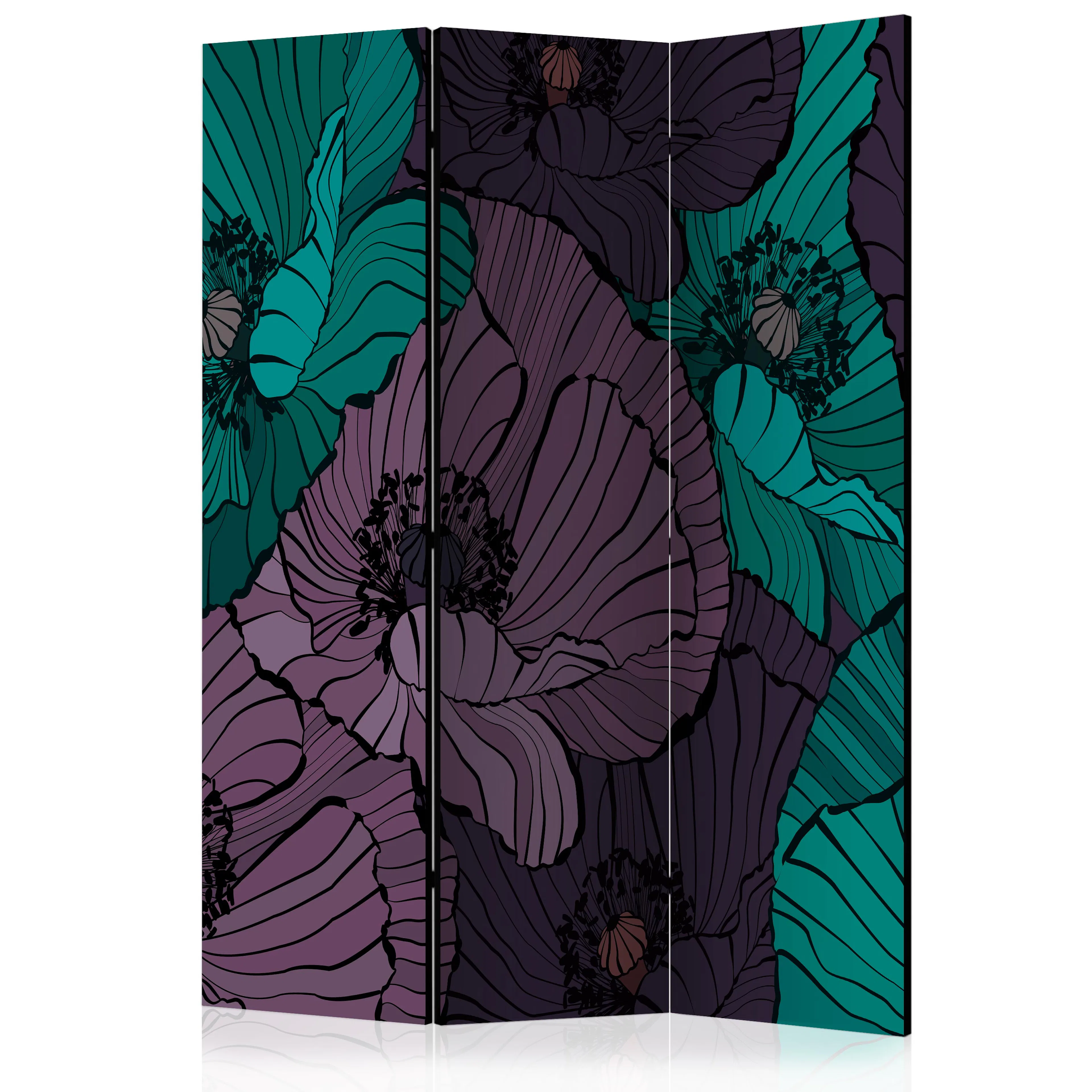 Rumsavdelare Arkiio Flowerbed 135x172 cm