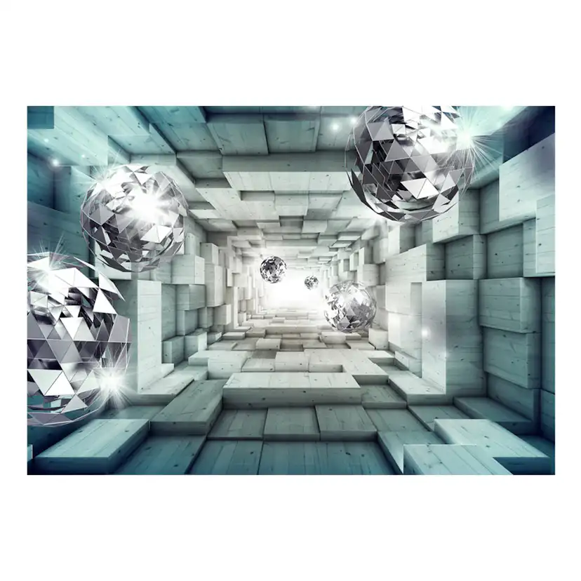 Fototapet Arkiio Journey Through The Blue Tunnel