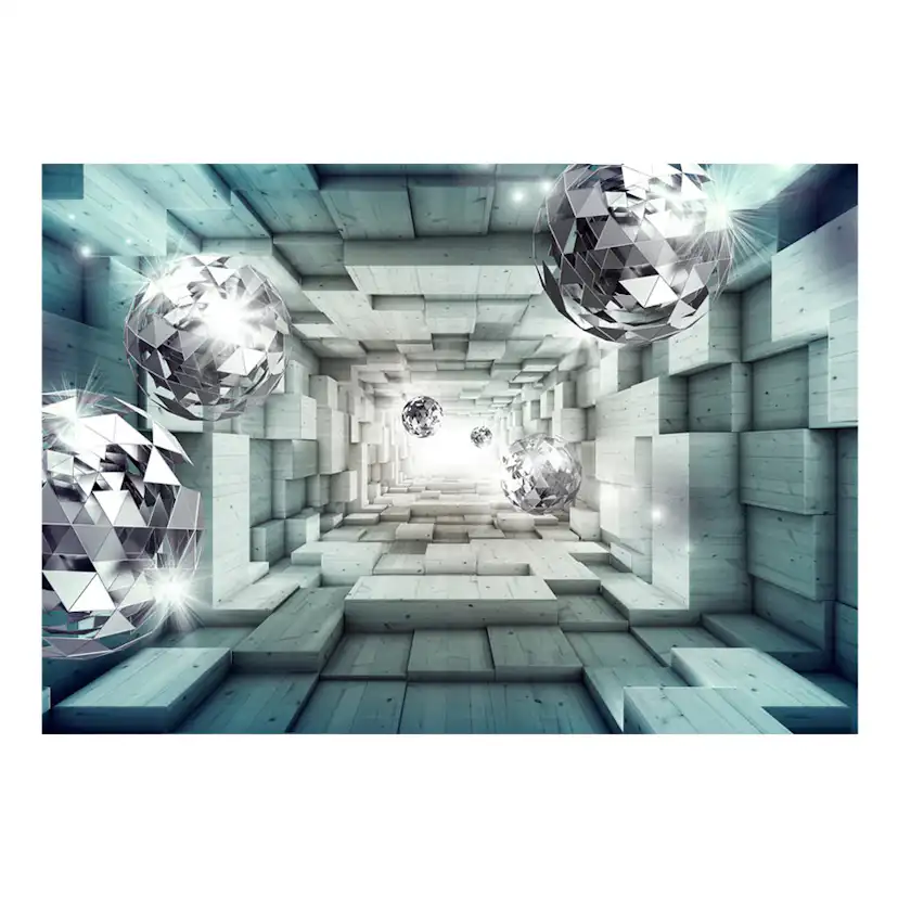 Fototapet Arkiio Journey Through The Blue Tunnel