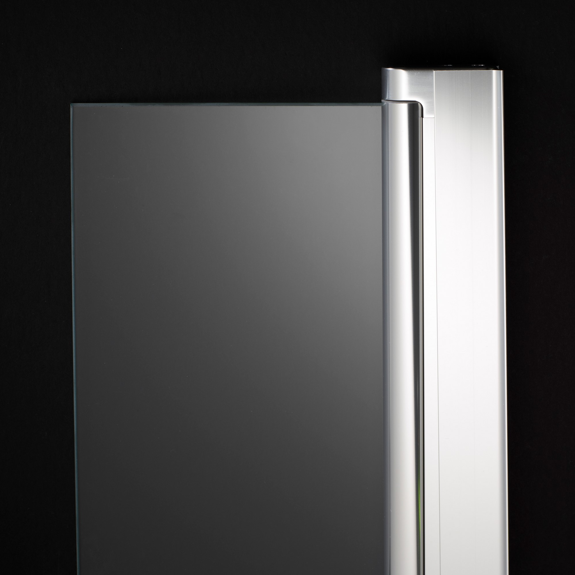 Duschvägg LINC 17 Standardmått Blankpolerad Aluminium