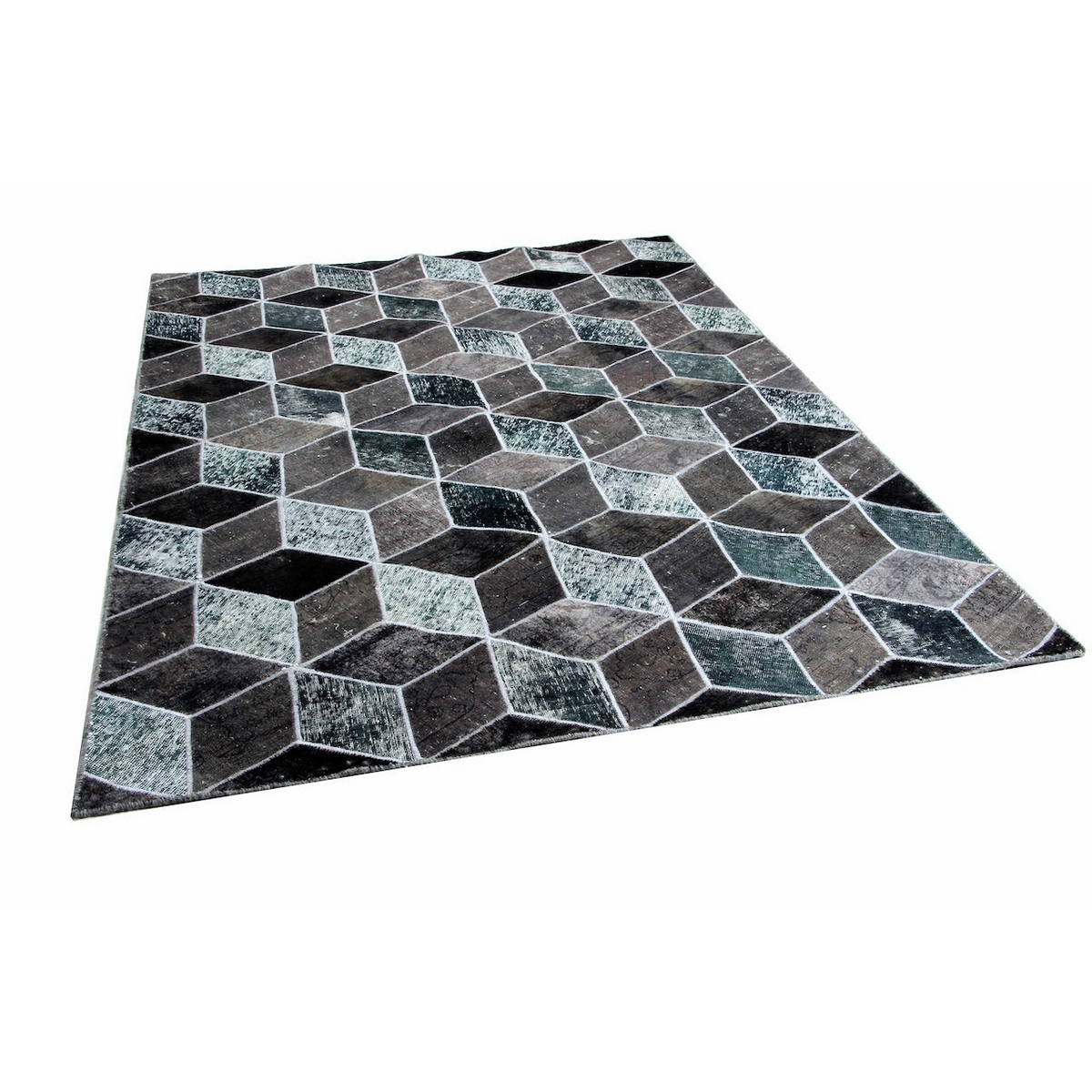 Persisk Patchworkmatta Arkiio Tabriz 176x245