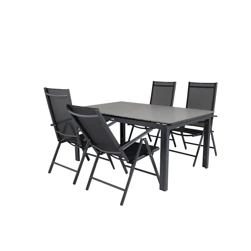 Matgrupp Venture Home Lova 160/240 med 4 Bront Stolar
