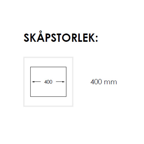 Diskho Nordic Tech Rubin NR 330 för Kök och Tvättstuga, Rostfri Stål