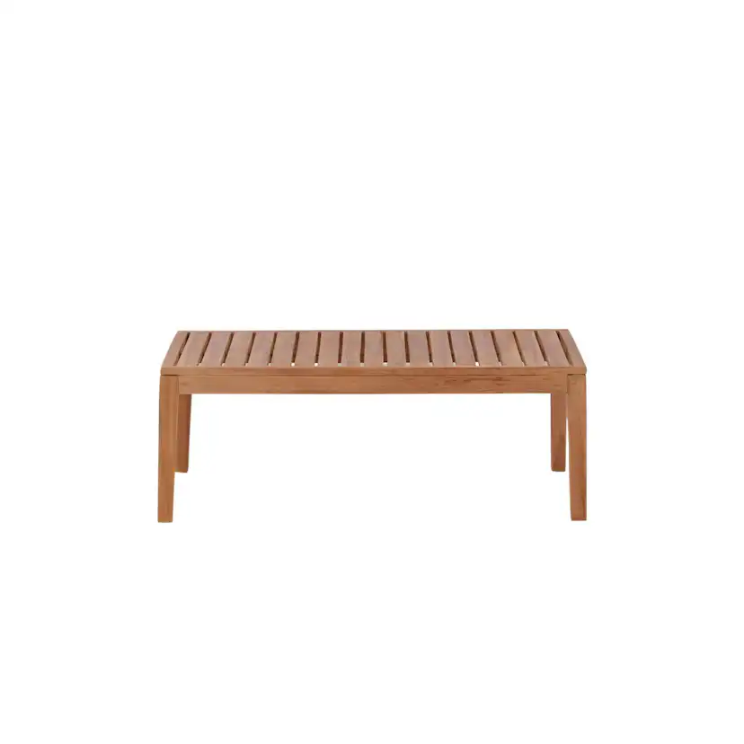 Soffbord Venture Home Amlan Natur Teak Fyrkantigt Vardagsrumsbord