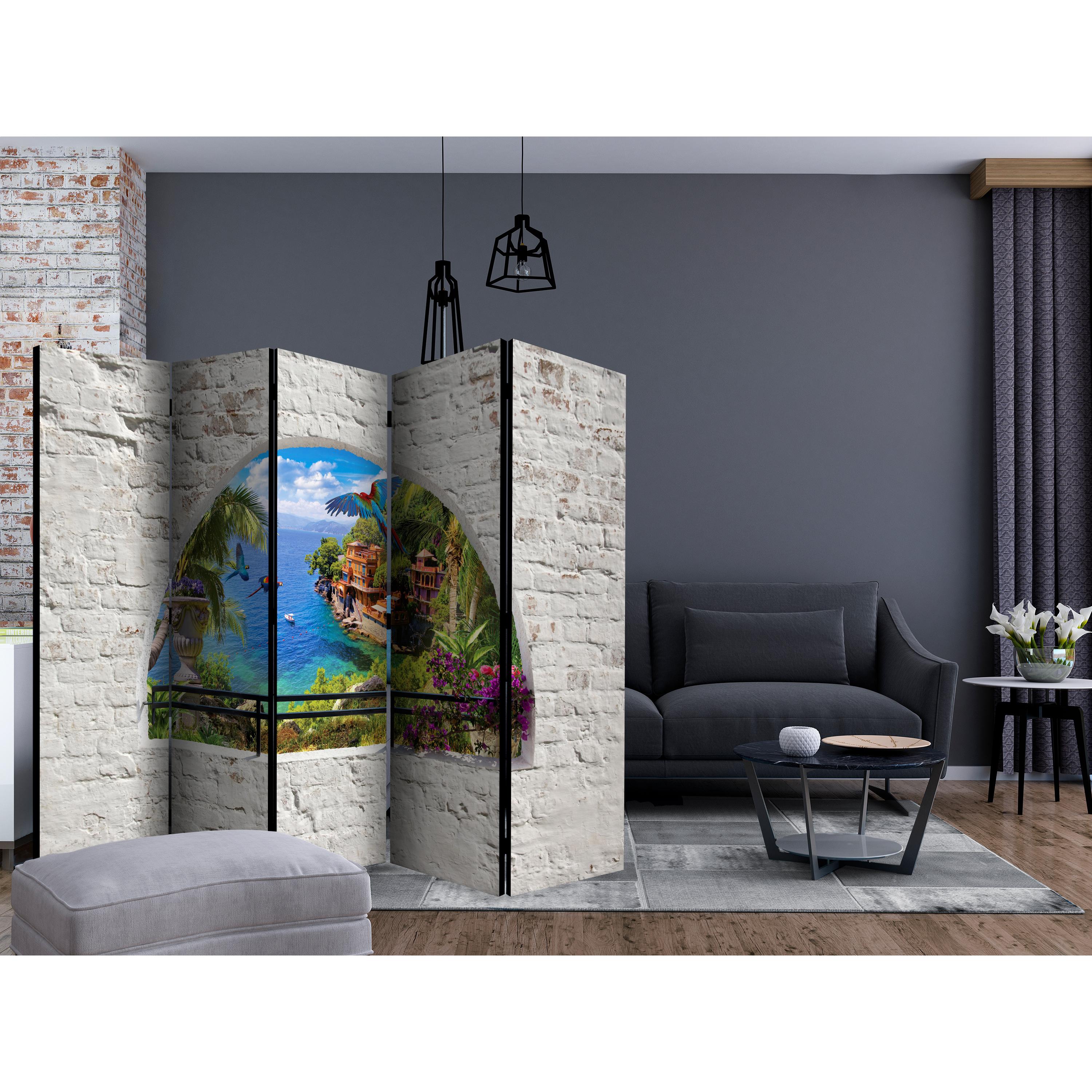 Rumsavdelare Arkiio Window in Paradise II 225x172 cm