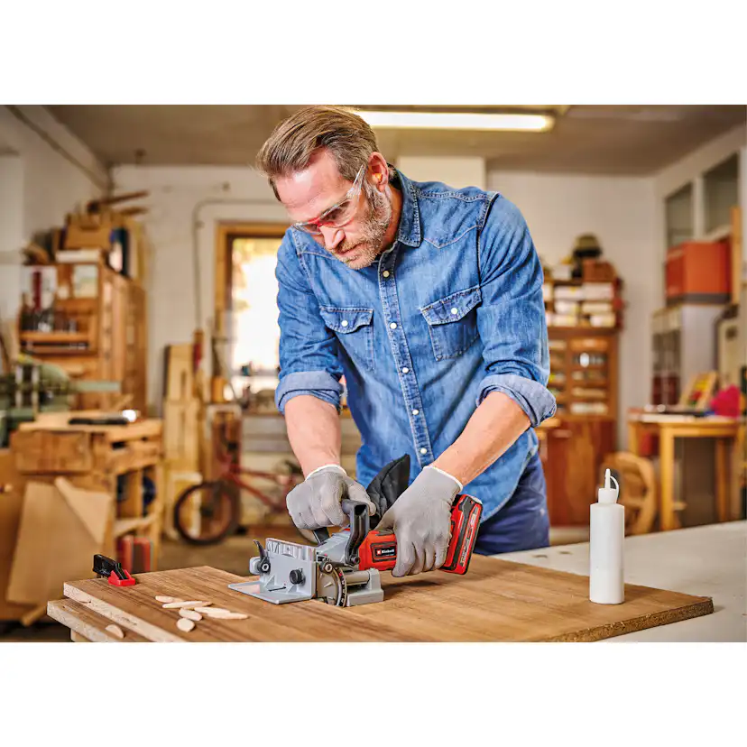 Lamellfräs Einhell TE-BJ 18V Utan Batteri & Laddare