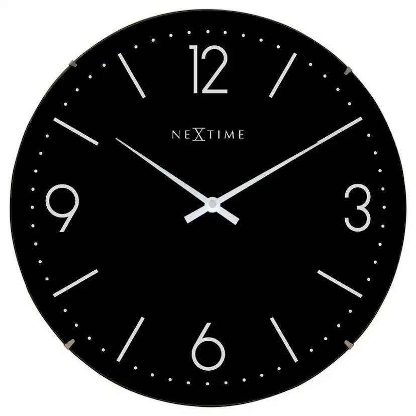Väggklocka NeXtime Basic Dome