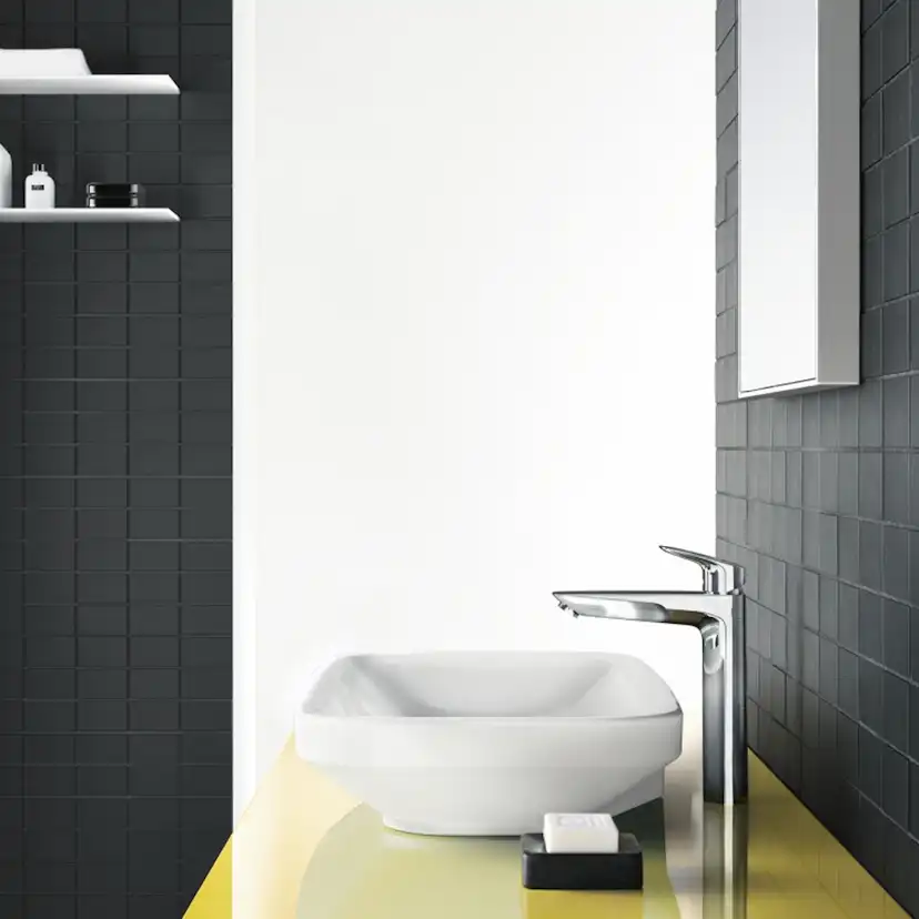 Tvättställsblandare Hansgrohe Logis 190 Hög
