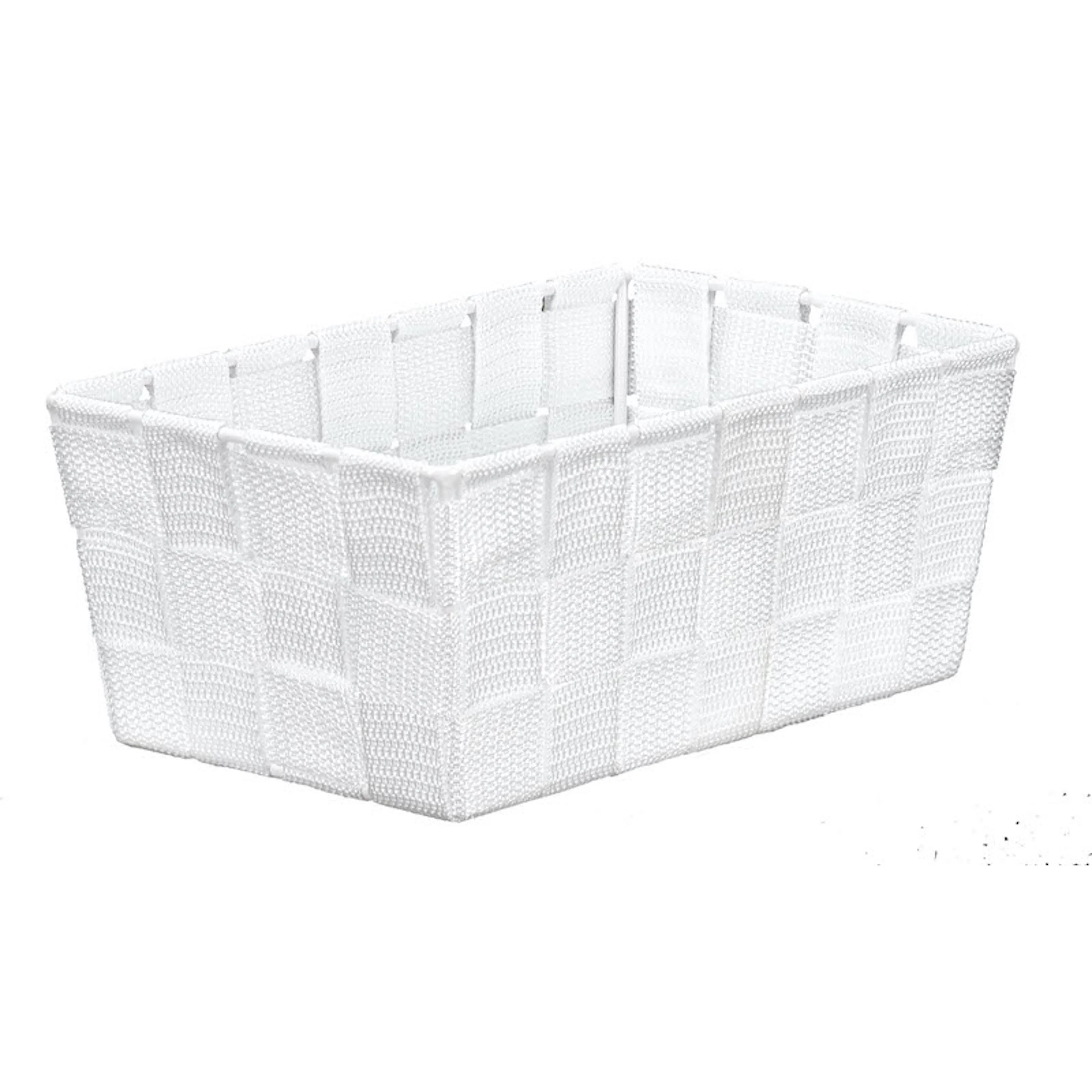 Förvaringskorg Chico white medium Vit, Medium