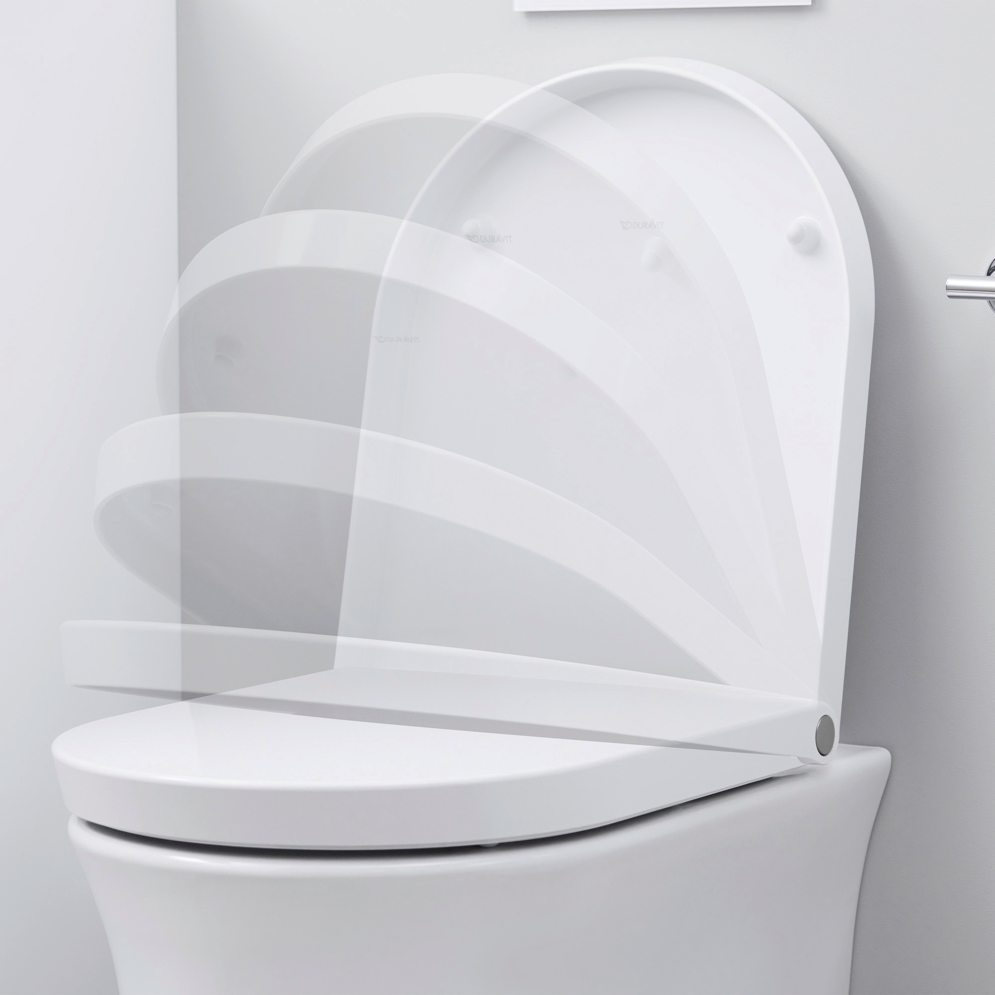 Golvstående Toalettstol Duravit White Tulip för Kombination