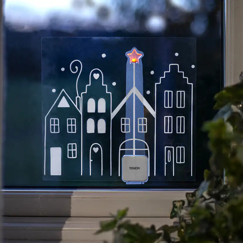 Juldekoration Star Trading Windo LED