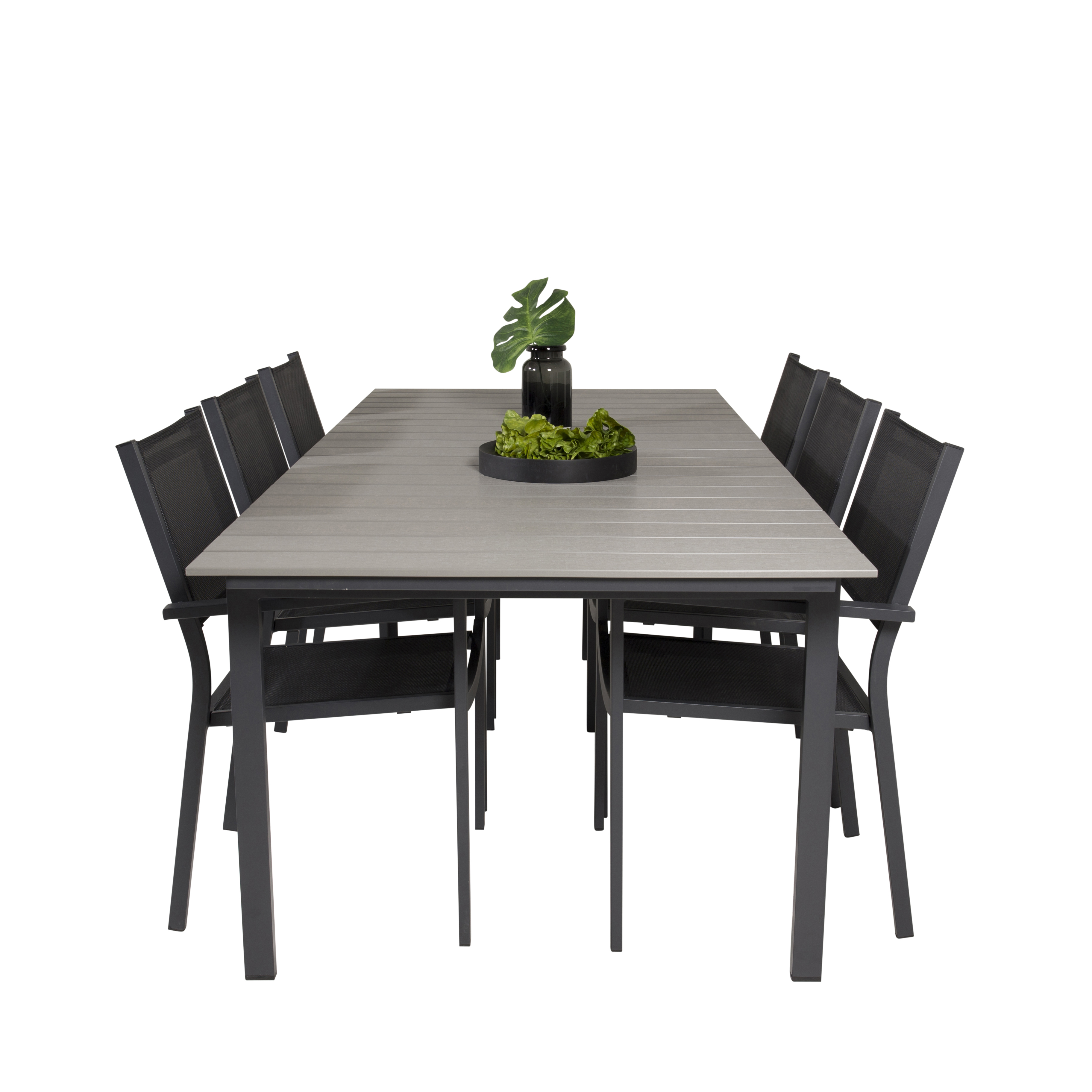 Matgrupp Venture Home Lova 224/324 med 6 Copacabana Karmstolar