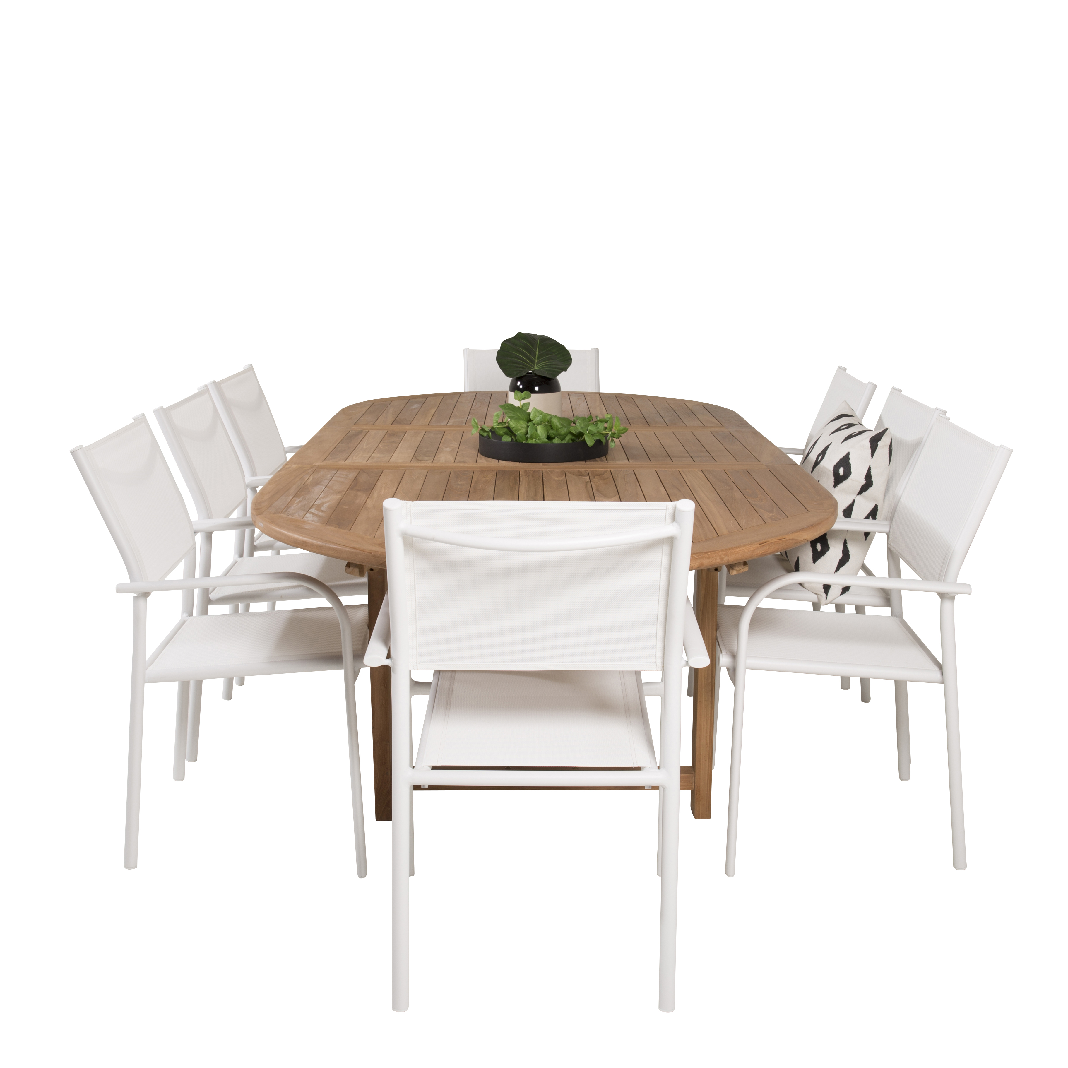 Matgrupp Venture Home Kiara 180/240 med 8 Siri Stolar