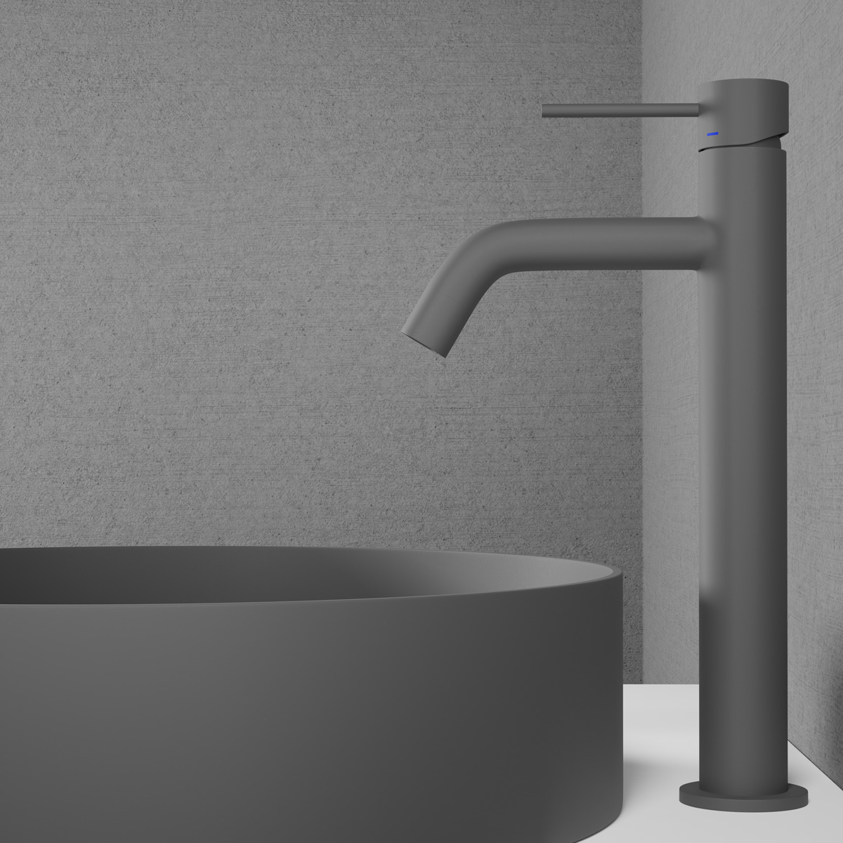 Tvättställsblandare Scandtap Steel Voyage High