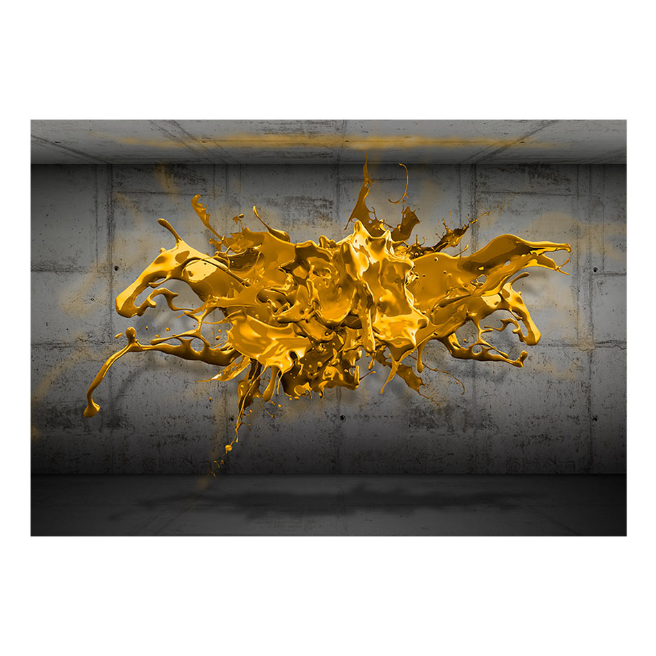 Fototapet Arkiio Yellow Splash
