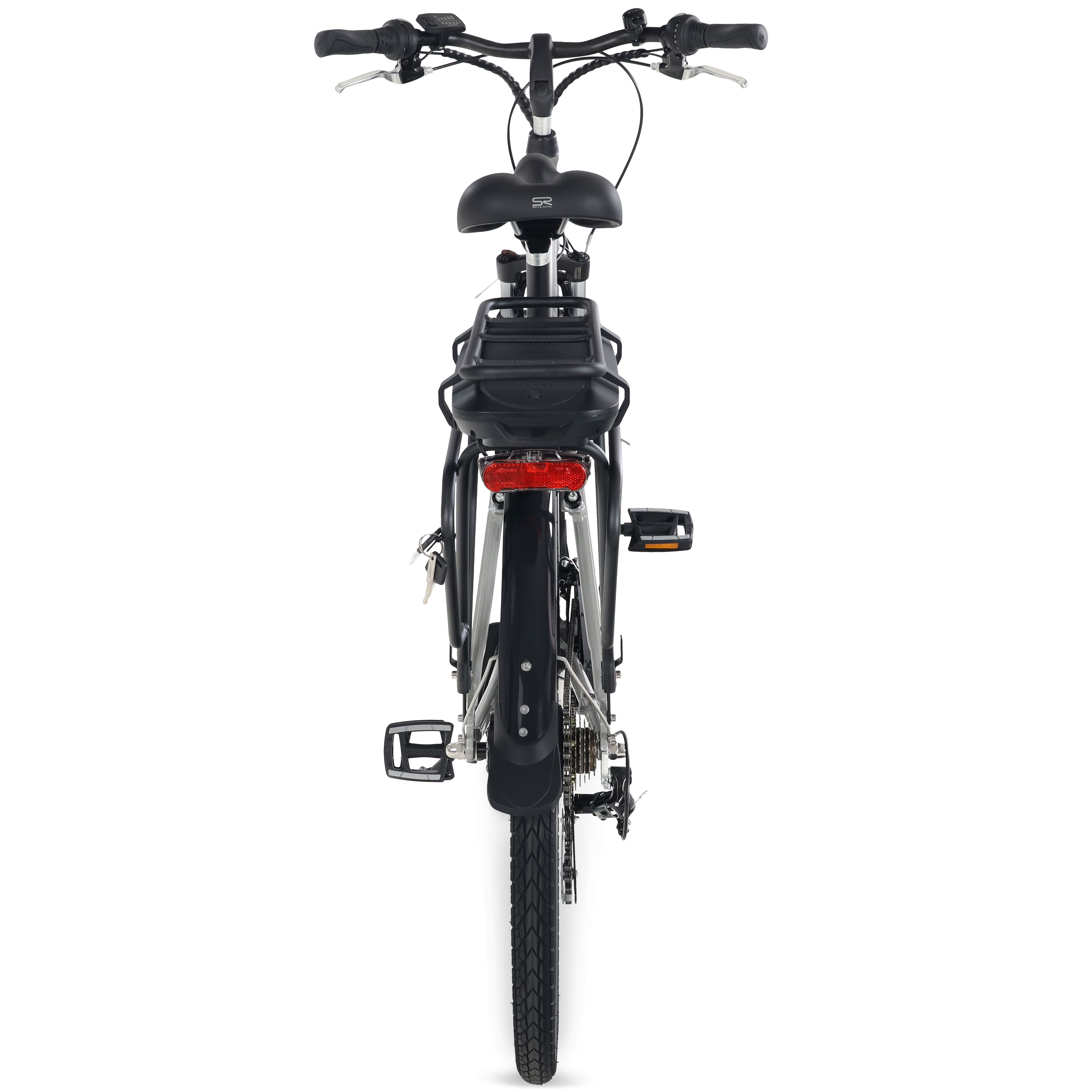 Elcykel Lyfco Dam 28" - Ellen 10,4 Ah Silver