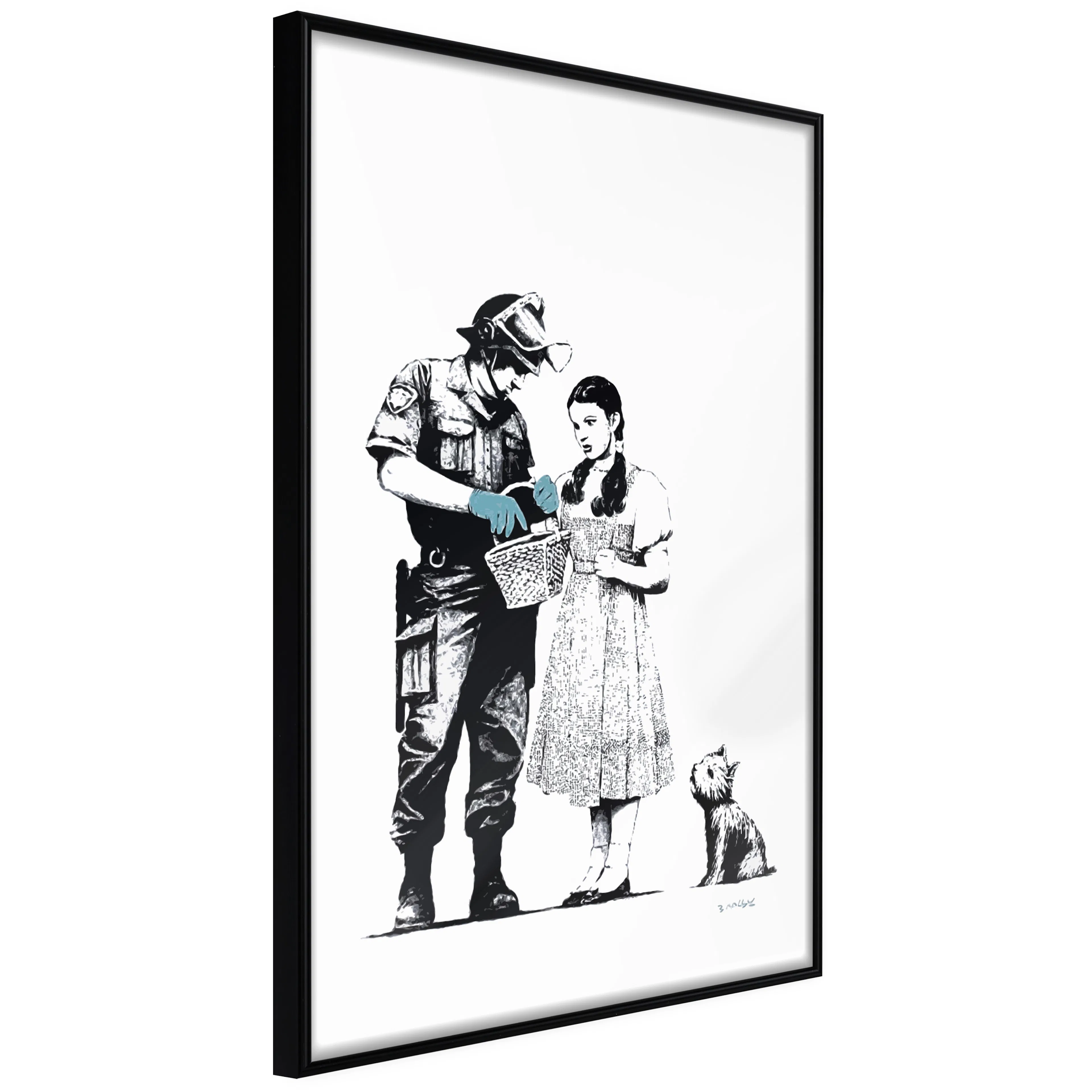Poster Artgeist Affisch Dorothy and Policeman