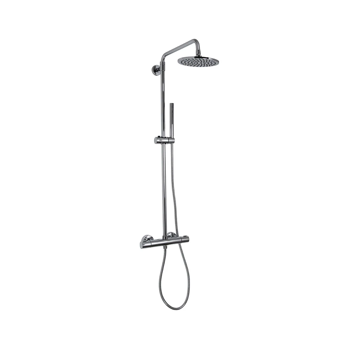 Takdusch Turano krom Ø 200 Krom