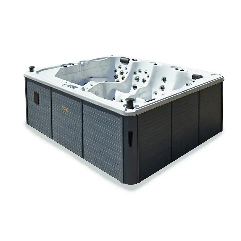 Utespa DenForm President Size 73 Jets Spabad för 8 Personer