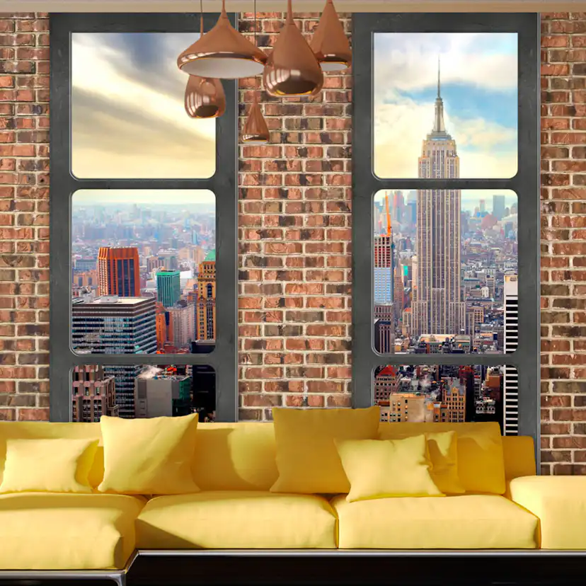 Fototapet Arkiio Självhäftande The View From The Window New York
