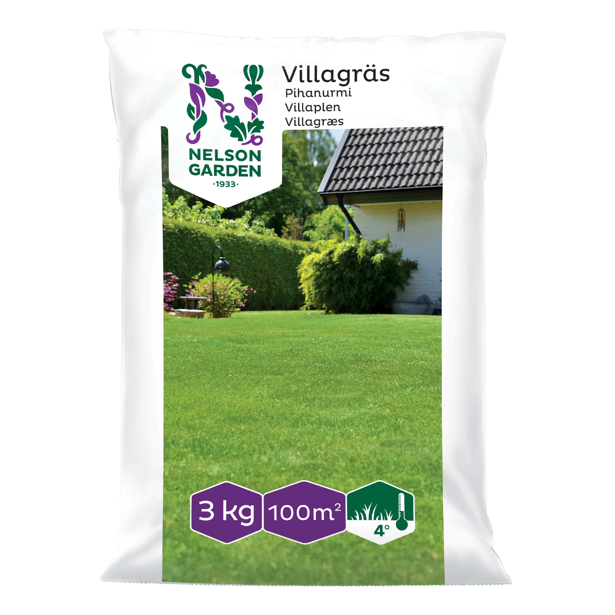 Villagräs Nelson Garden Frö