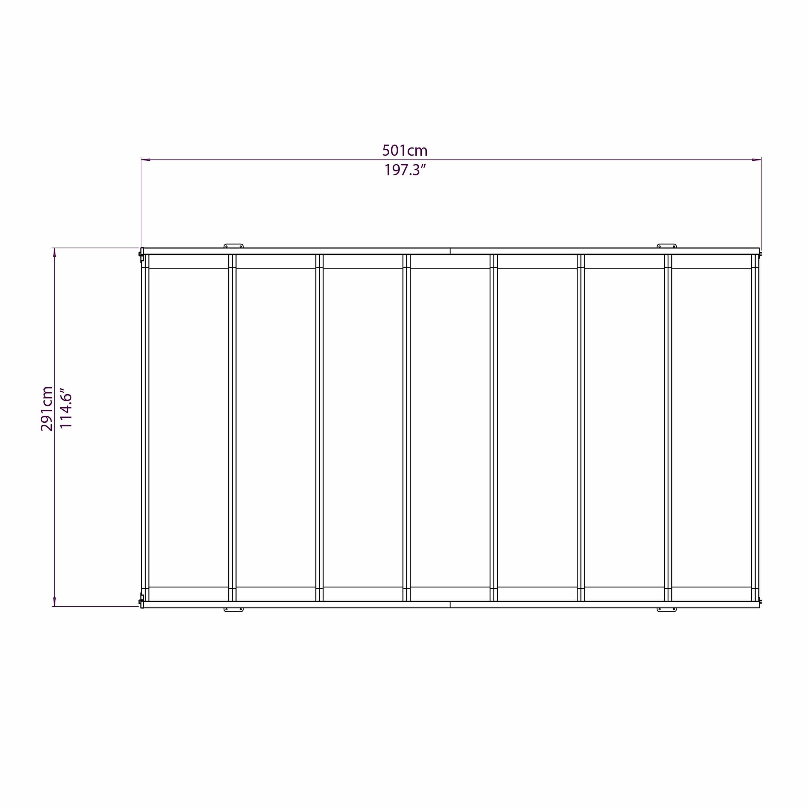 Carport gop Vitoria 15 m2