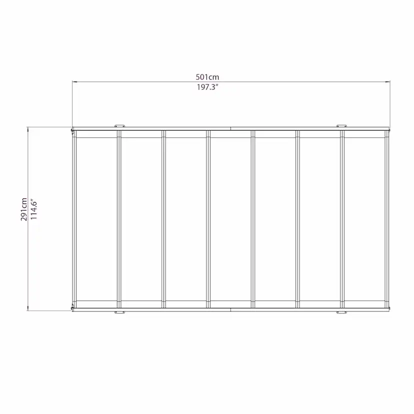 Carport gop Vitoria 15 m2