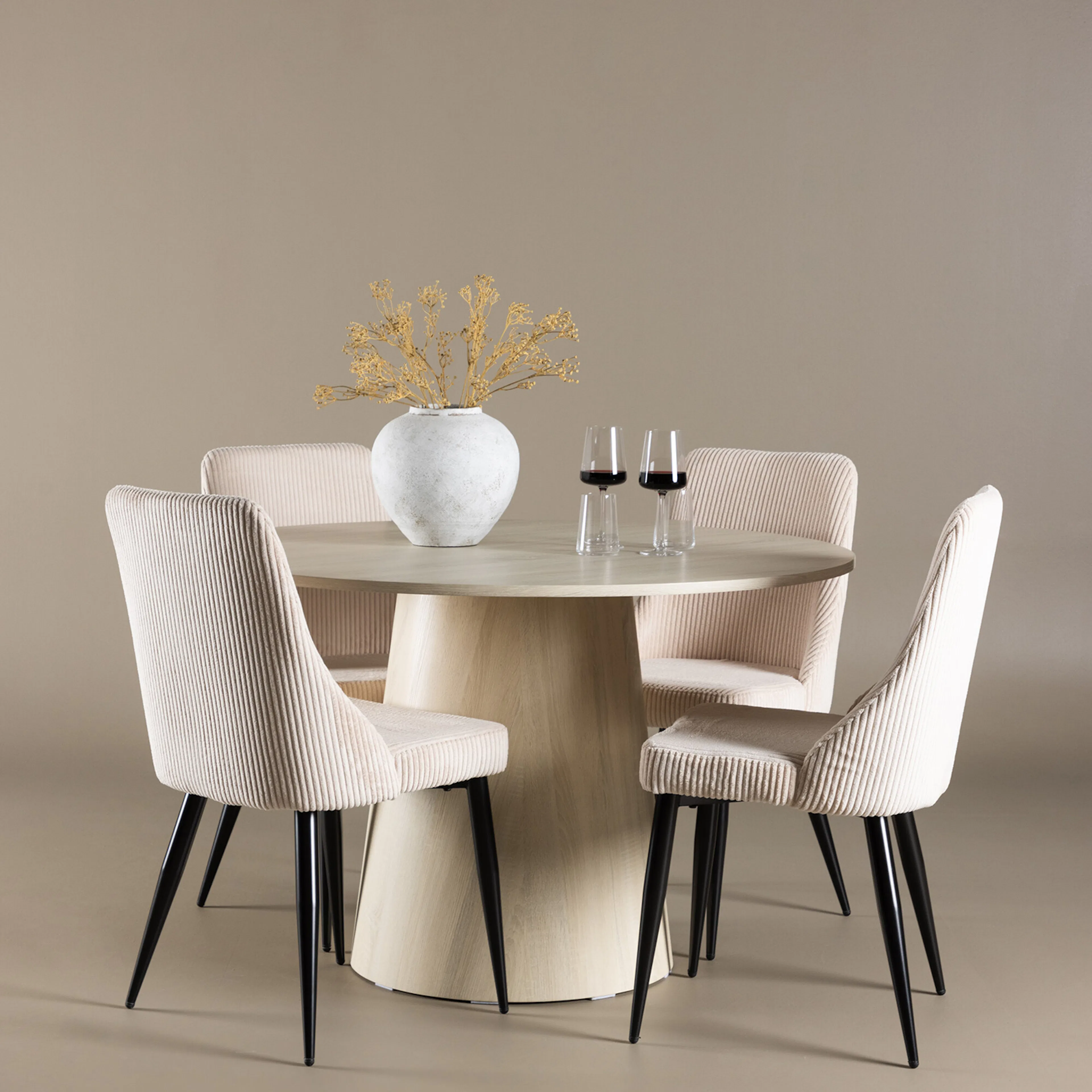Vittvätt/Beige