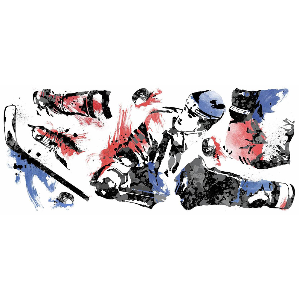 Väggdekor RoomMates Men's Hockey Champion