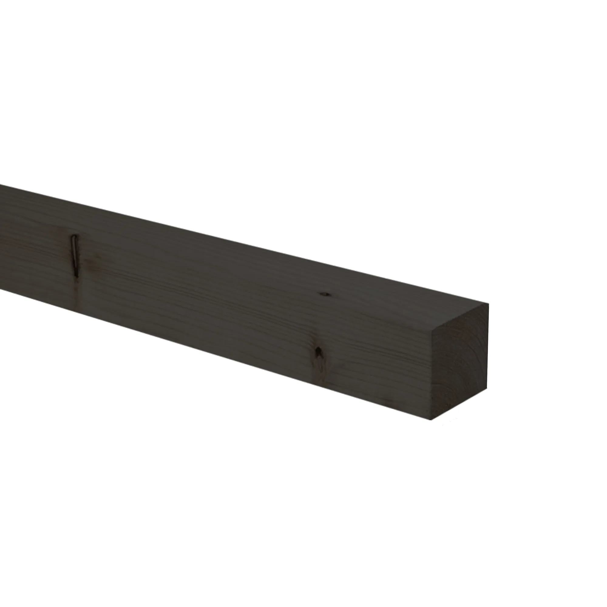 Staketstolpe Hortus NTR-A Svart 90x90x2400 mm