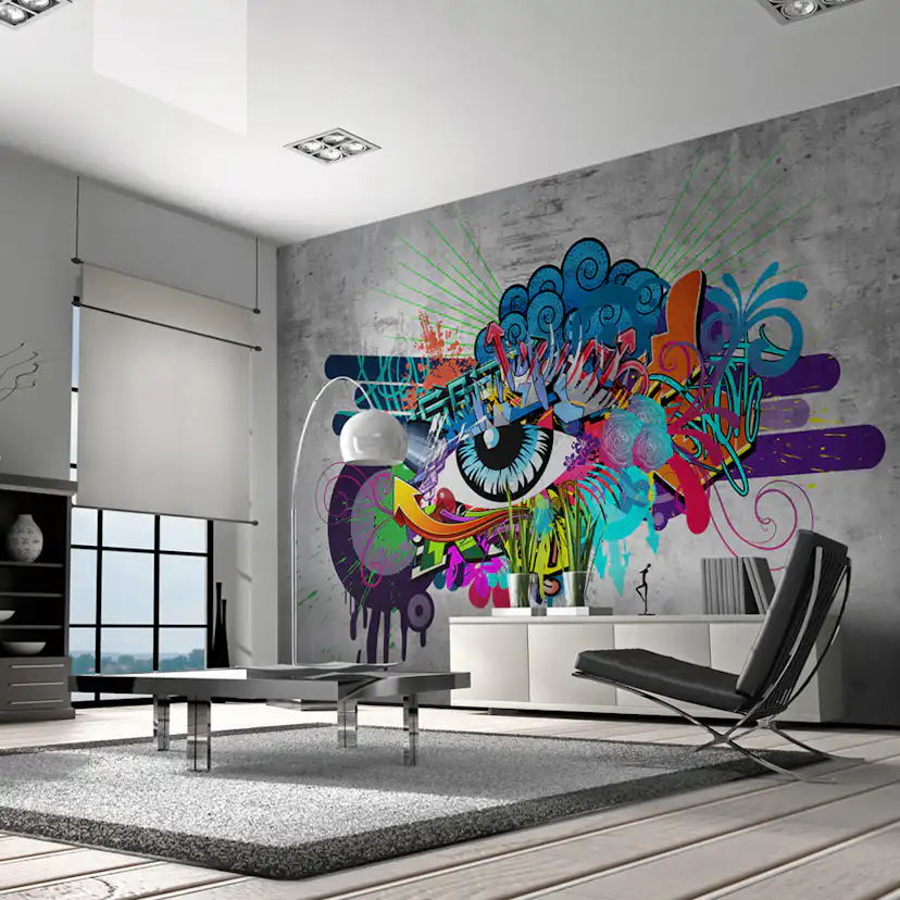 Fototapet Arkiio Graffiti Eye